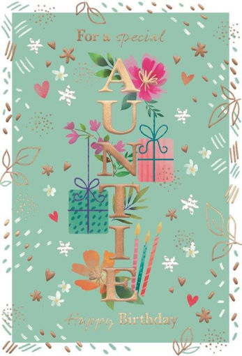 Picture of FOR A SPECIAL AUNTIE BIRTHDAY CARD